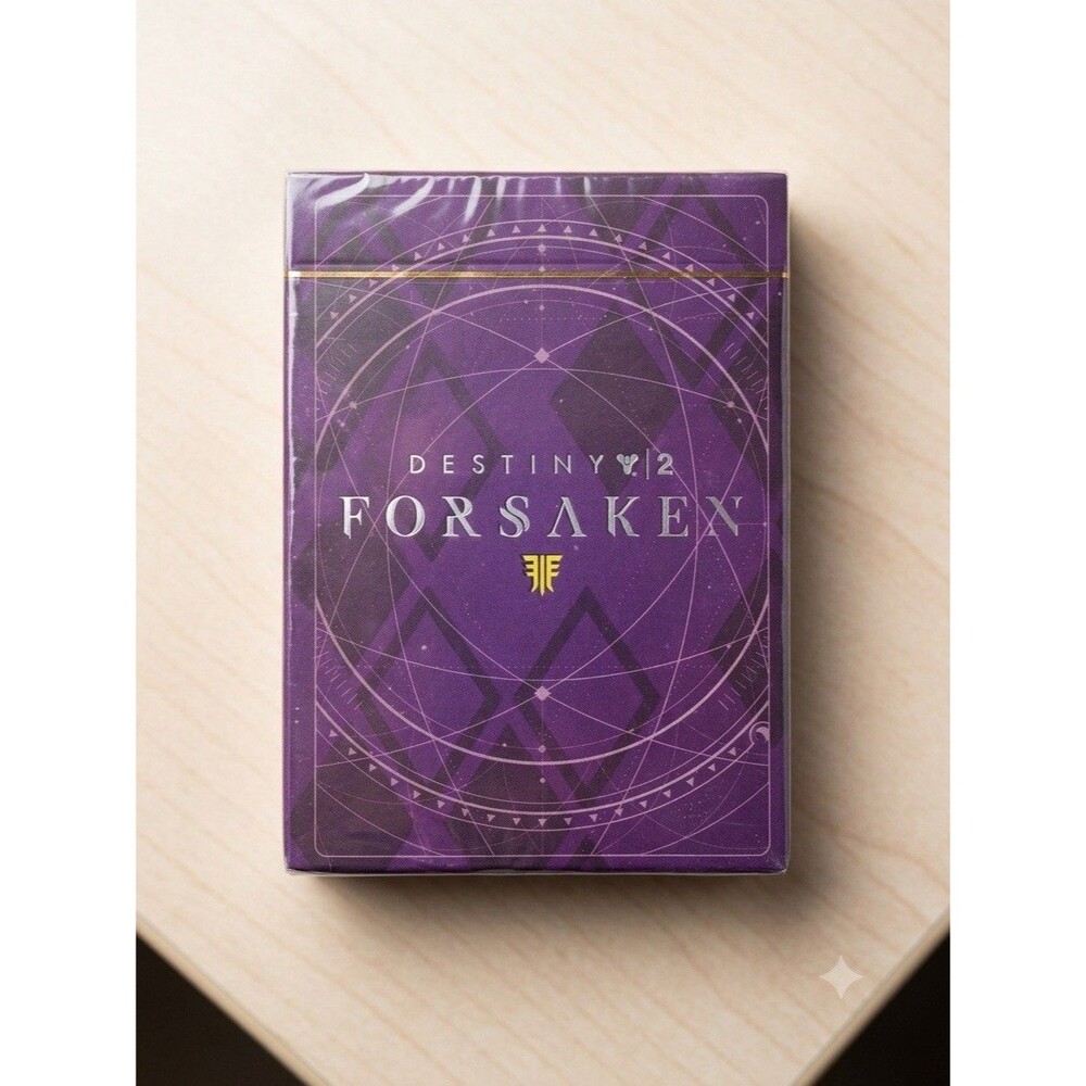 Destiny 2 Forsaken Playing Cards BUNGIE PROMO GAMESTOP DECK BRAND NEW SEALED